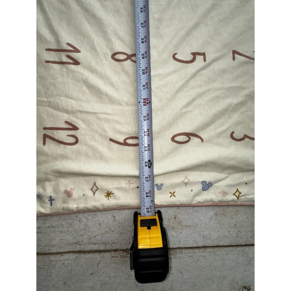 Disney Mickey‎ And Minnie Mouse Baby Milestone Blanket Missing Marker